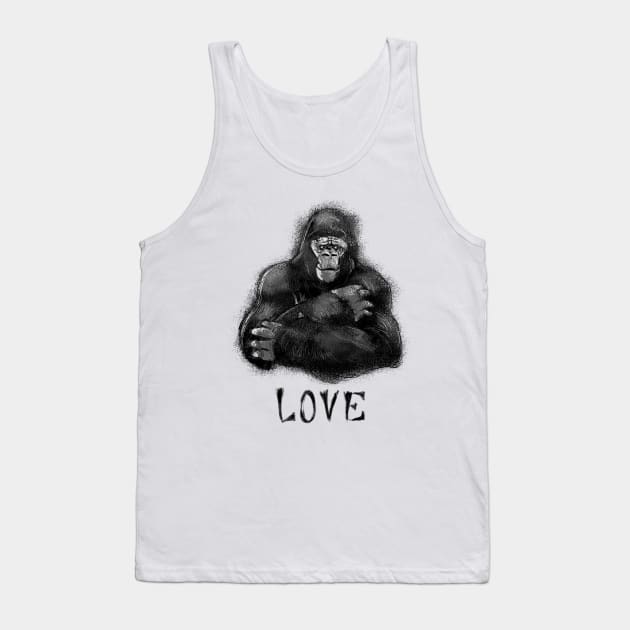 KoKo Love Tank Top by cseguritanart